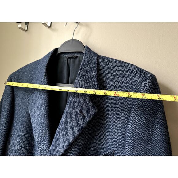 Davide Cenci Blazer Jacket 100% Pure Wool 3 Buttons Pockets Mens Good condition - Picture 4 of 11